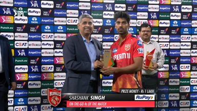 M23: PBKS vs SRH – RuPay On-The-Go 4s of the Match – Shashank Singh