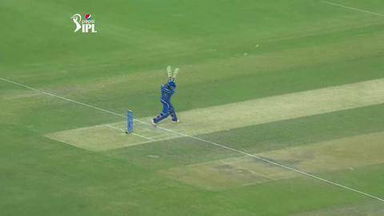 M13: CSK vs MI –  Ambati Rayudu Wicket