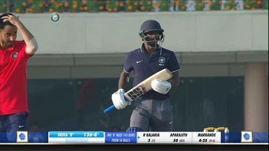 Baba Aparajith's half-century