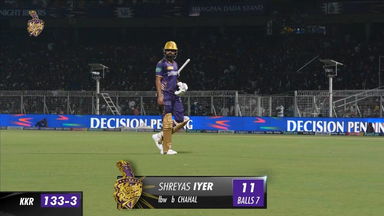 M31: KKR vs RR – Shreyas Iyer Wicket