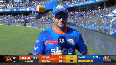 M69: MI vs SRH –   Mark Boucher  Interview