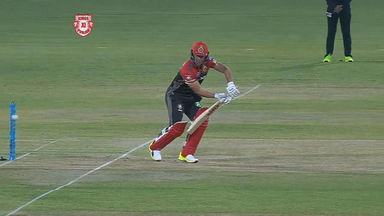 How’s that for timing? The ABD touch to the fence