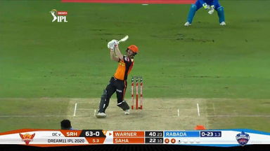 M47: SRH vs DC – David Warner Six