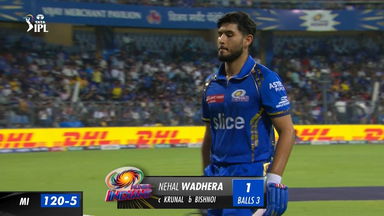 M67: MI vs LSG – Nehal Wadera Wicket