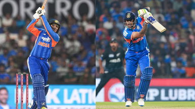 A flurry of 6s: Abhishek Sharma, captain Suryakumar Yadav up the ante