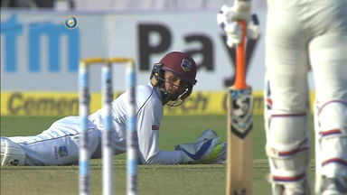 IND VS WI 1ST TEST wide ball pkg