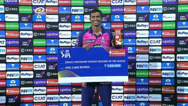 M09: MI vs RR – Swiggy Instamart fastest Delivery of the Match  – Navdeep Saini