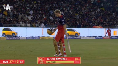 IPL 2026 M57: RCB vs KKR - Jacob Bethell Wicket
