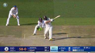 IND vs ENG 2024, 5TH Test: Rohit Sharma Six