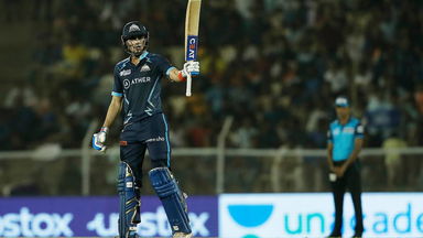 Shubman Gill gets back in form with 52(36)