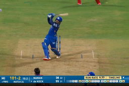 IPL 2026 M24: MI vs PBKS - Quinton De Kock Six