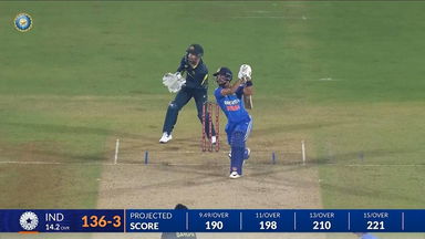 IND vs AUS 2023-24, 3RD T20I: Ruturaj Gaikwad Six