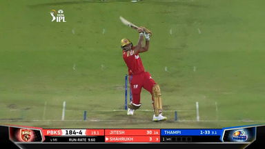 M23: MI vs PBKS – Shahrukh Khan Six