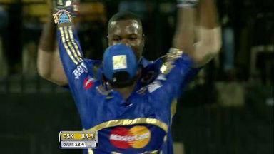 Match 1 CSK vs MI - Morkel's Wicket