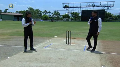 Prof D B Deodhar Trophy 2023-24,  Central Zone v South Zone:  Pitch report