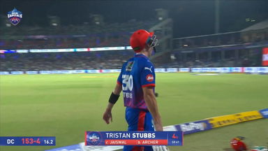 IPL 2026 M62: DC vs RR - Tristan Stubbs Wicket