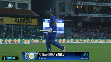 IND vs AUS 2023, 3RD ODI:  Suryakumar Yadav  Wicket