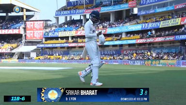 IND vs  AUS 2023, 3RD Test: Srikar Bharat  Wicket