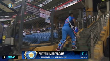 IND vs SL 2023, 1ST T20I: Suryakumar Yadav  Wicket