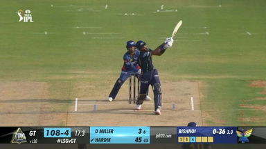 M30: LSG vs GT –  Hardik Pandya  Six