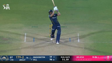 IPL 2026 M52: RR vs GT - Shubman Gill Six