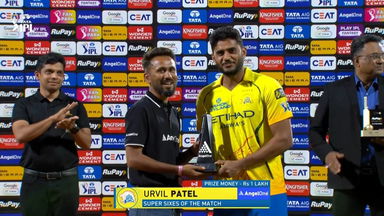 IPL 2026 M53: CSK vs LSG - Angel One Super Sixes of the Match - Urvil Patel