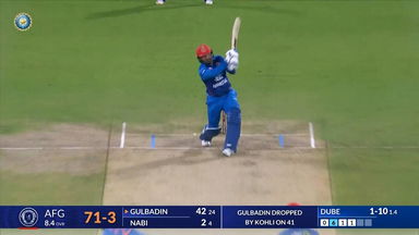 IND vs AFG 2024, 2ND T20I: Gulbadin Naib Six
