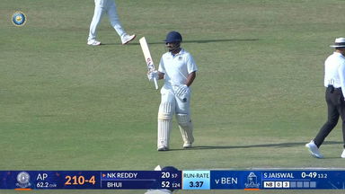 Ranji Trophy 2025-26 QF3, Bengal vs Andhra: Captain Ricky Bhui's composed 83(174) guides Andhra