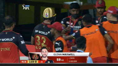M06: SRH vs RCB – Glenn Maxwell Wicket