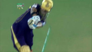 M18: KKR vs DOL –  Gautam Gambhir Wicket