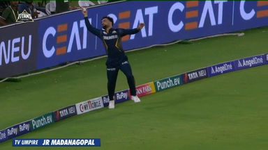 Balance & Smarts: Rashid Khan's fantastic catch to dismiss Ruturaj