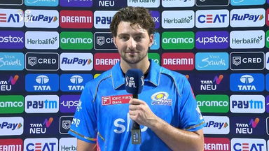 M22: MI vs KKR –    Tim David  Interview