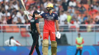 Power and Panache! Devdutt Padikkal leads RCB's chase with 61(35)