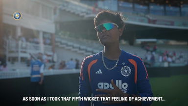 First Woman on Lord's Honours Board - Kranti Gaud