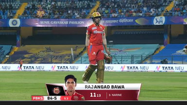 M08: KKR vs PBKS – Rajangad Bawa Wicket