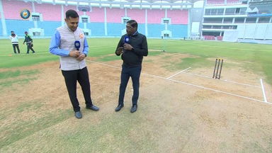 Ranji Trophy  2022/23, Uttar Pradesh vs Haryana Day 3: Pitch report