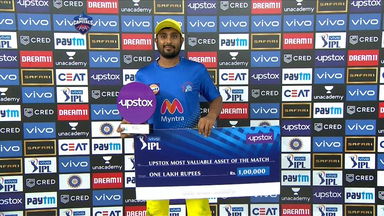 M50: DC vs CSK  – Upstox most valuable Asset of the match –  Ambati Rayudu