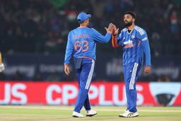 Bowled! Varun Chakaravarthy bags 50th T20I wicket in style