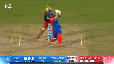 Six: Final, Royal Challengers Bengaluru vs Delhi Capitals, WPL 2026: Laura Wolvaardt Six