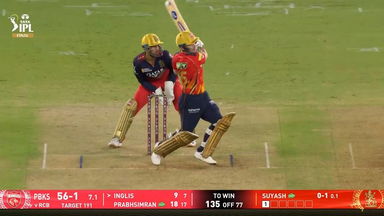 IPL 2025 Final: RCB vs PBKS - Josh Inglis Six
