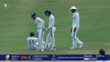 IND A vs AUS A 2026, 1st Test: Shams Mulani continues good form with 3/57