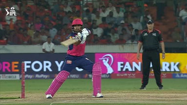 IPL 2025 M02: SRH vs RR - Dhruv Jurel Six