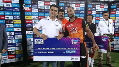 M04: SRH vs RR – TATA nexon super striker of the match – Shikhar Dhawan