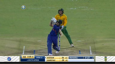 IND vs SA 2022, 1ST T20I: Ishan Kishan Six