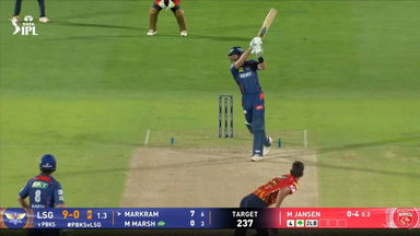 IPL 2025 M54: PBKS vs LSG - Aiden Markram Six
