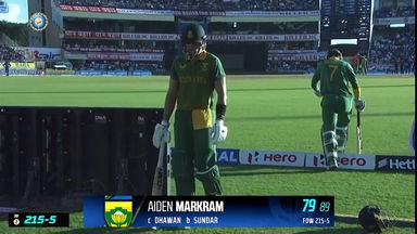 IND vs SA 2022, 2ND ODI: Aiden Markram   Wicket