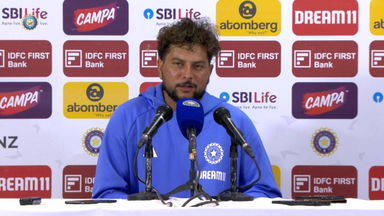We will look at this game session by session: Kuldeep Yadav