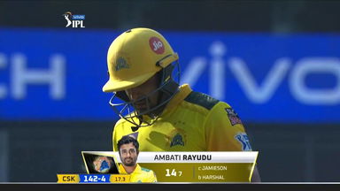 M19: CSK vs RCB – Ambati Rayudu Wicket