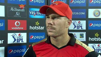 M56: SRH vs MI – David Warner Interview