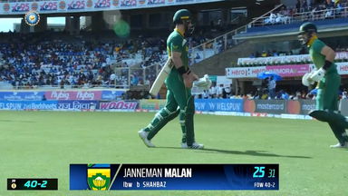 IND vs SA 2022, 2ND ODI: Janneman Malan  Wicket